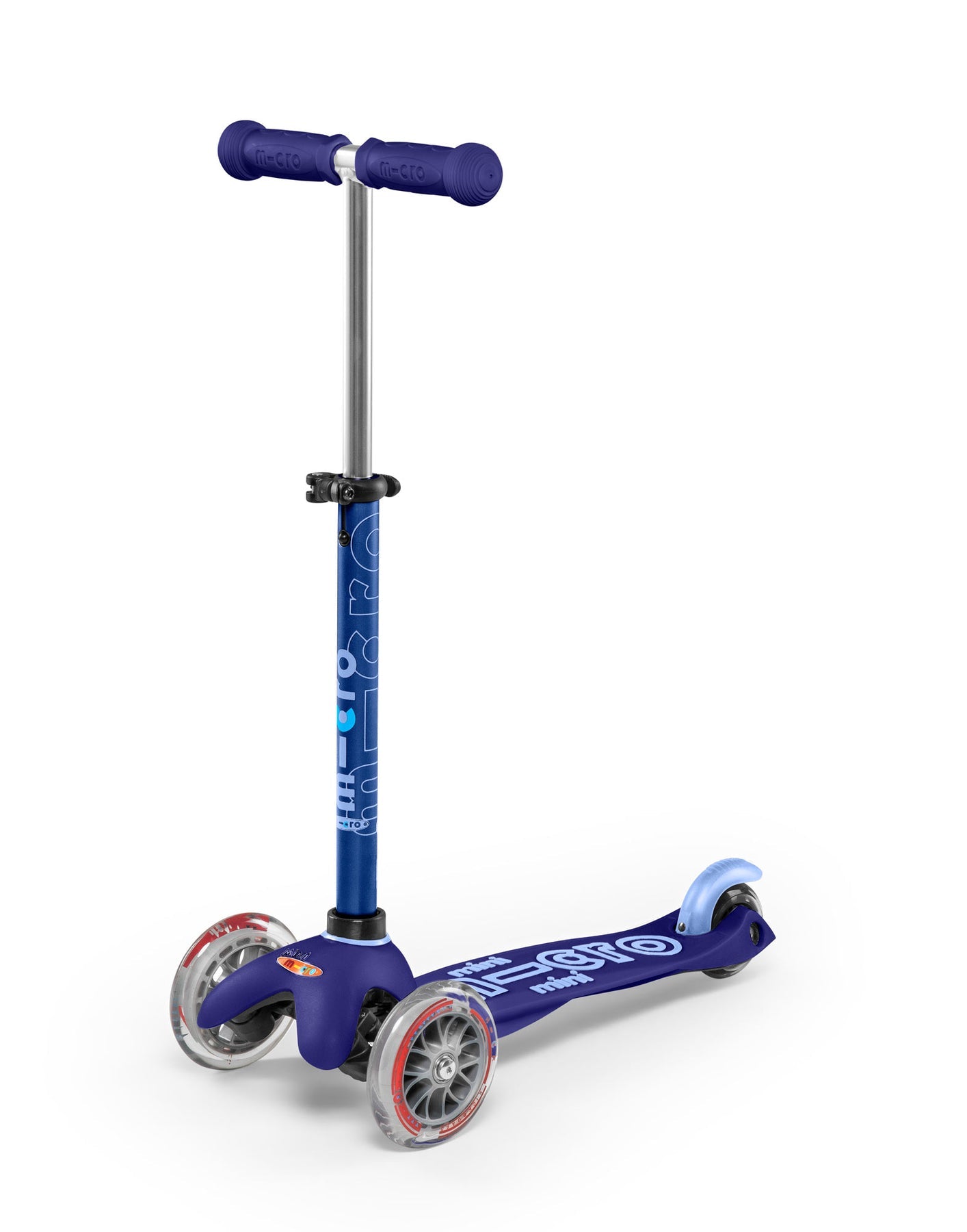 Micro Mini Deluxe 3 Wheel Scooter for Kids - Blue | Lightweight Foldable Kick Scooter for Boys & Girls Ages 3-8 | Perfect for Outdoor Play, Commuting & Neighborhood Rides