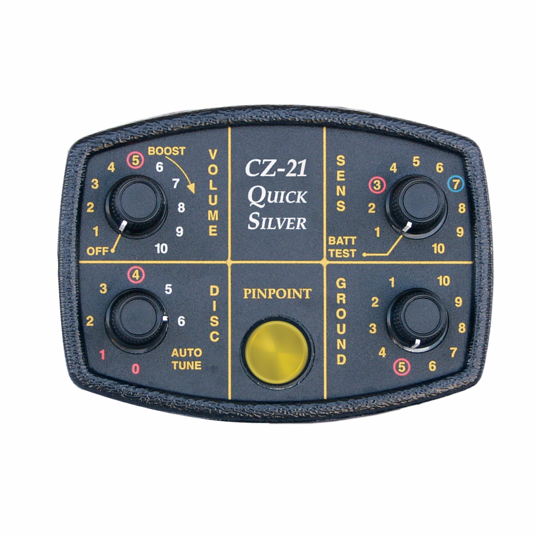 Fisher CZ 21 Waterproof Metal Detector with 8