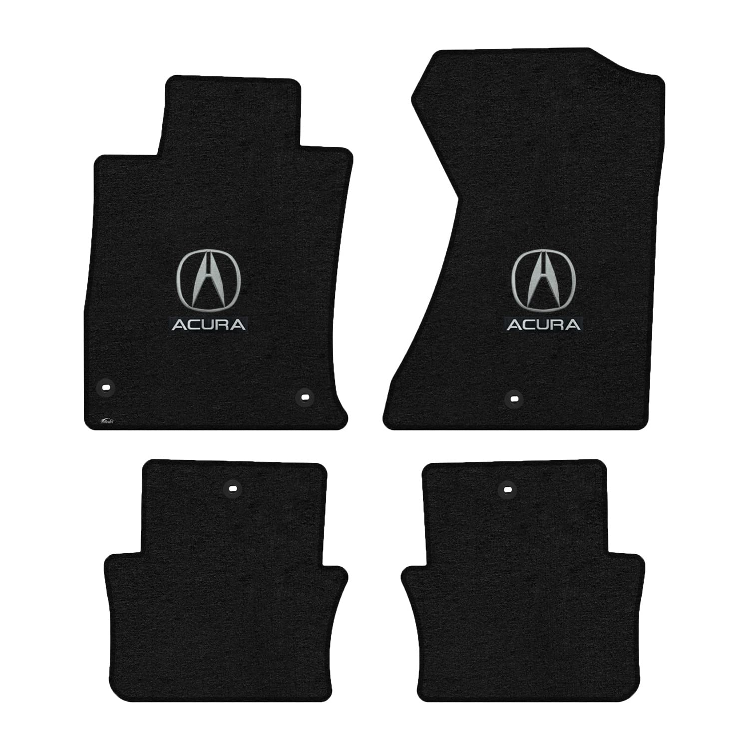 Premium Custom-Fit Carpeted Floor Mats for Acura TLX 2015-2020 - Charcoal 4-Piece Set (Front & Rear) | All-Weather Protection & Luxury Interior Upgrade | Perfect for Daily Commute & Road Trips