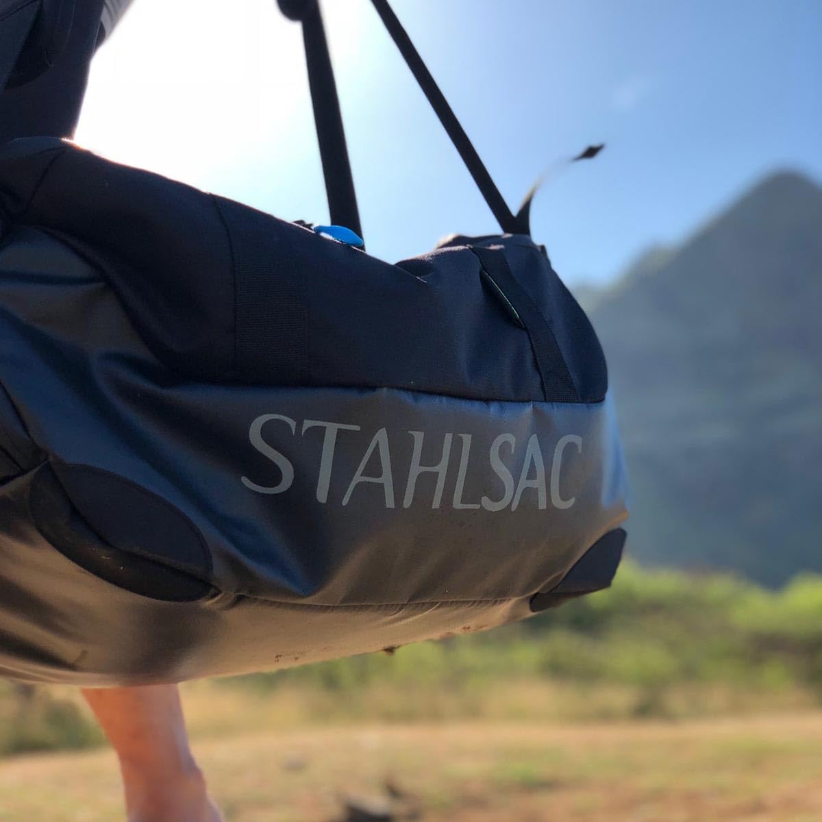 STAHLSAC Steel Duffel Bag - Waterproof Travel Duffel with Wet/Dry Compartments | Perfect for Scuba Diving, Gym, Beach & Weekend Getaways