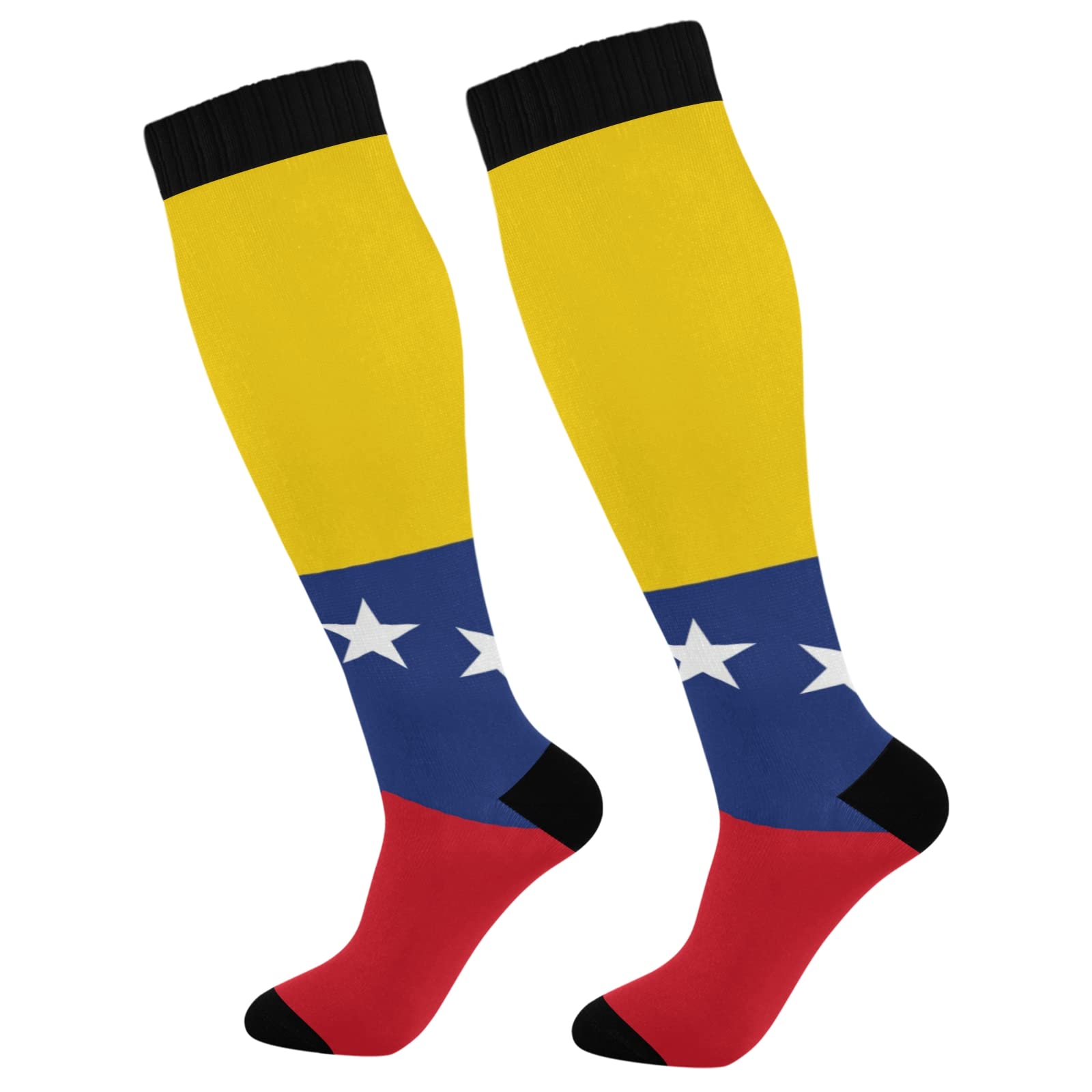Fisyme Unisex Thermal Compression Socks for Running, Hiking & Cycling - Breathable & Comfortable Athletic Crew Socks for Women & Men - Perfect for Winter Sports & Outdoor Activities