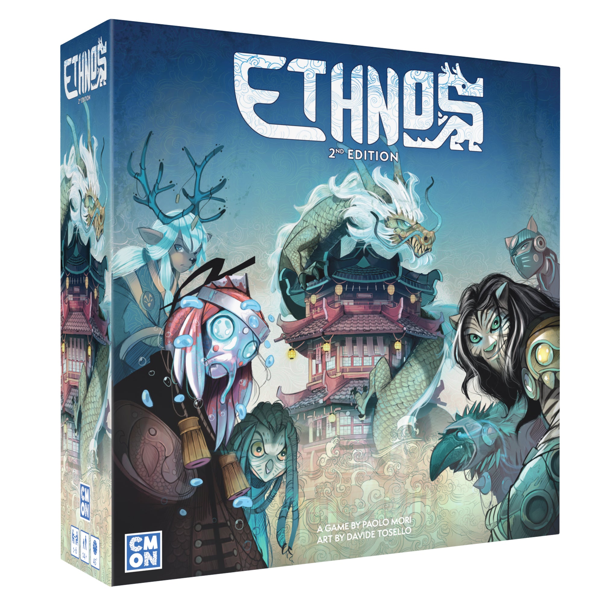 Ethnos 2nd Edition Board Game - Fantasy Strategy Card Game for Adults & Teens - Perfect for Game Nights, Parties & Family Gatherings