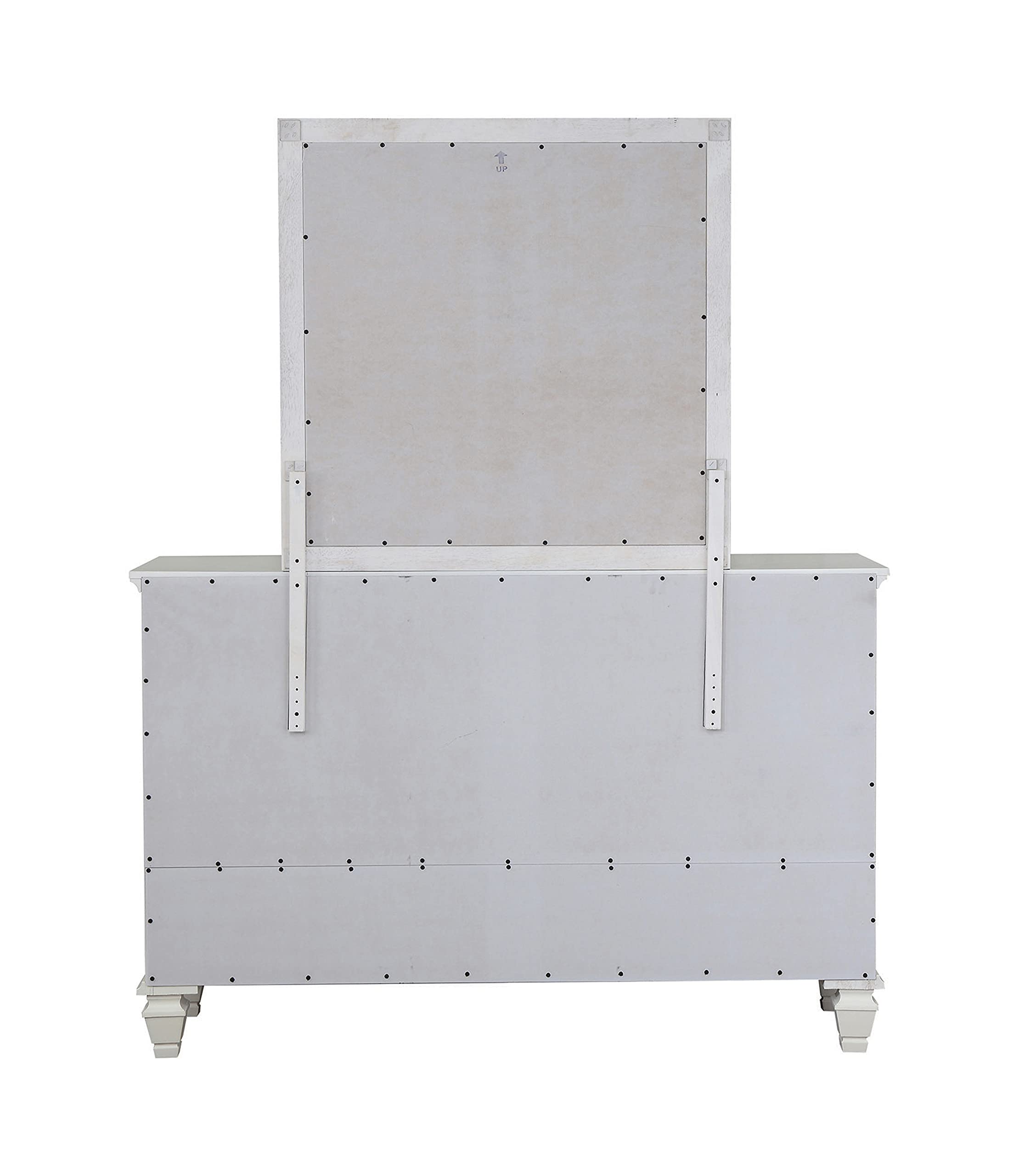 Coaster Home Furnishings White Sandy Beach Vertical Dresser Mirror - 36.13
