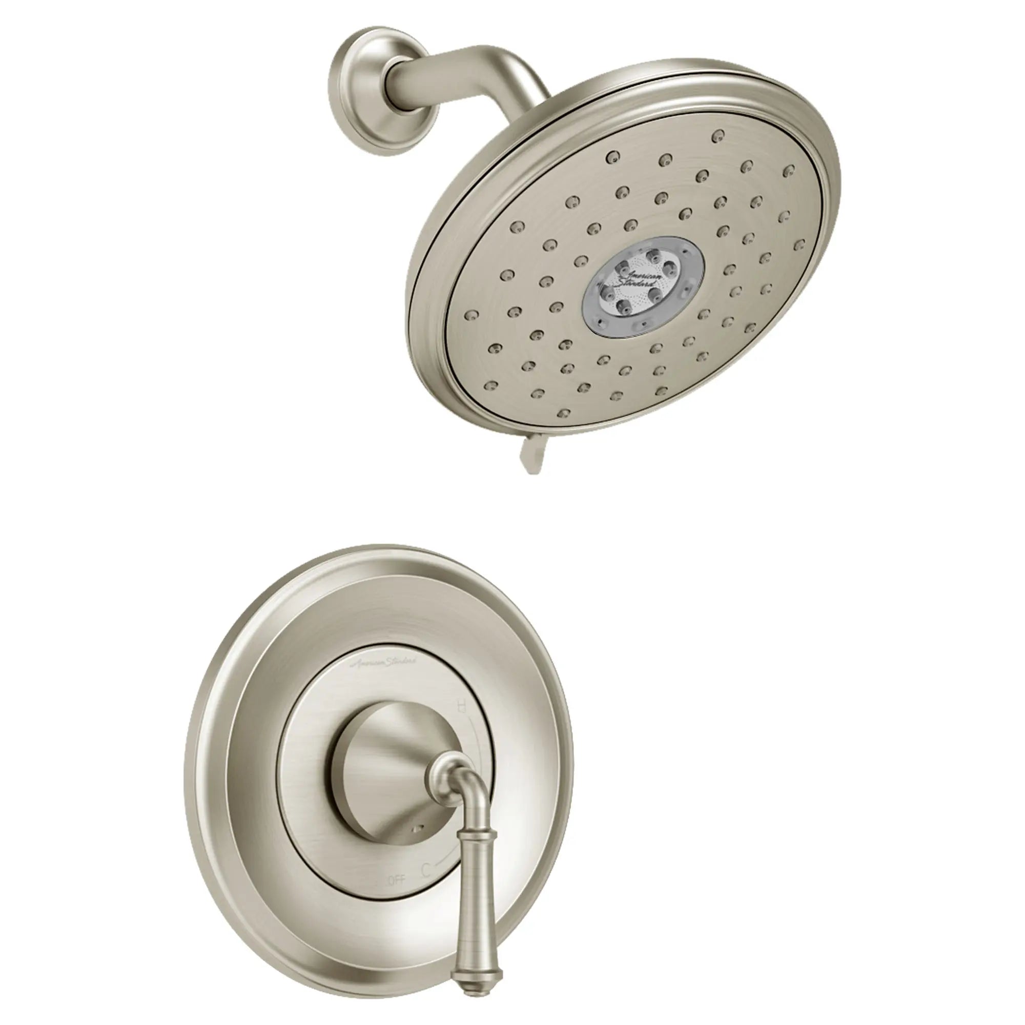 Delancey® 2.5 GPM/9.4 LPM 4-Function Shower Trim Kit with Adjustable Showerhead & Lever Handle - Perfect for Bathroom Renovation & Spa-Like Shower Experience
