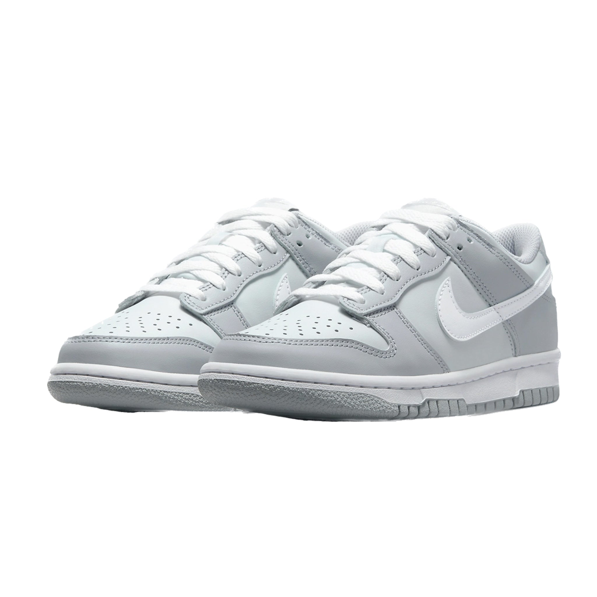 Nike Dunk Low (TD) Kids Shoes - Two-Toned Grey, Pure Platinum & White Wolf Grey - Perfect for Casual Wear & Sneaker Collectors