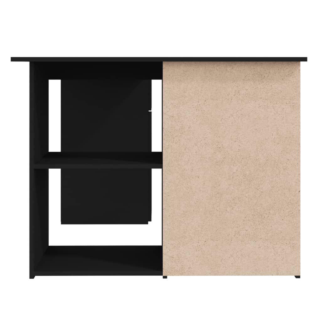 Industrial L-Shaped Corner Computer Desk 57.1