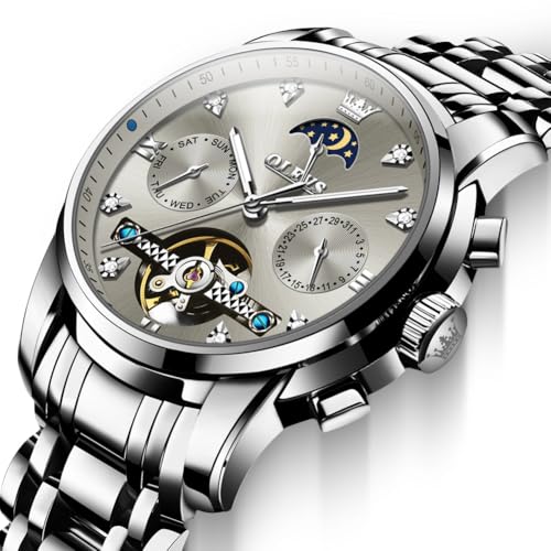 G6678: Silver strap & gray dial