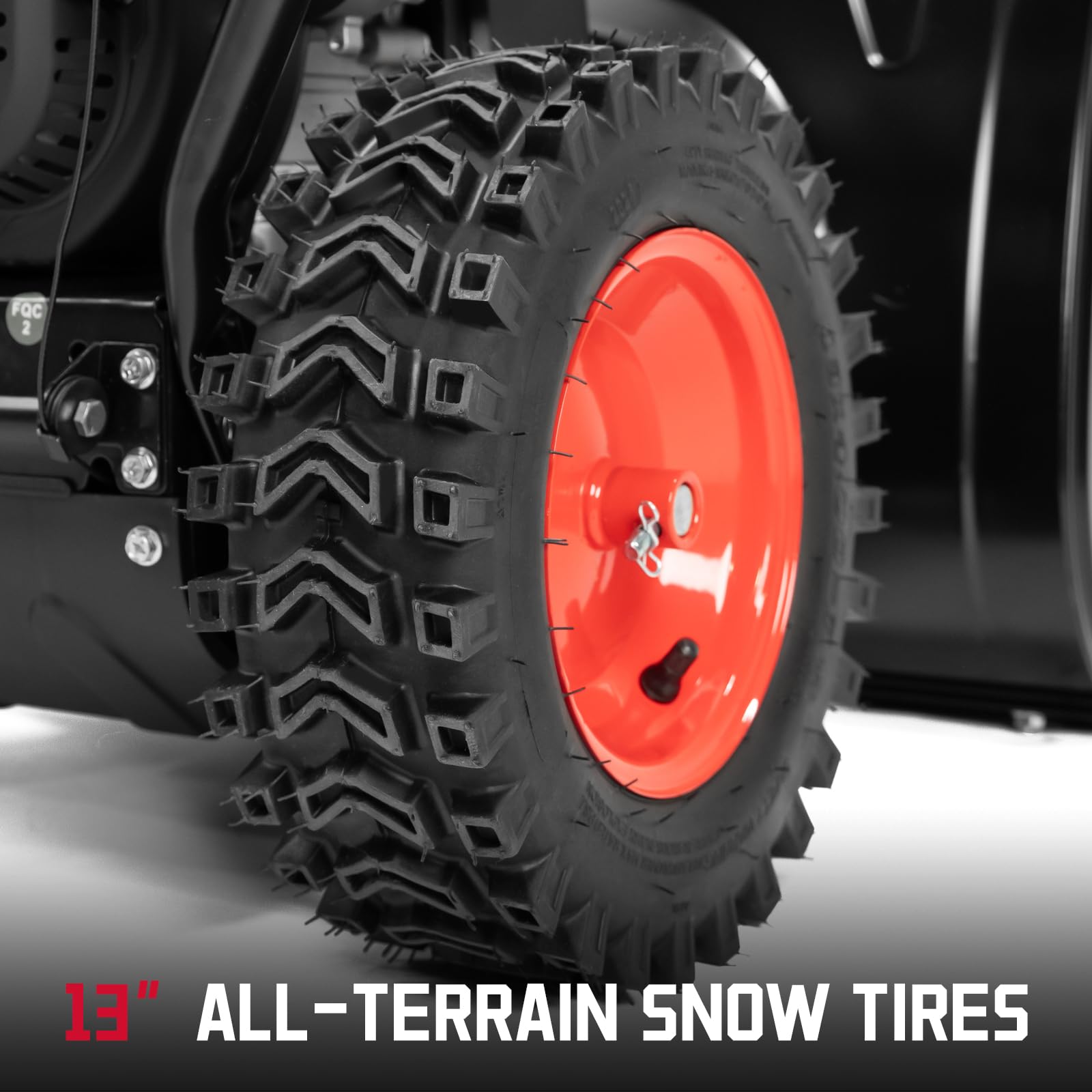 24-Inch 212cc Gas Powered Two-Stage Snow Blower with Electric Start - Self-Propelled, LED Headlight & 13