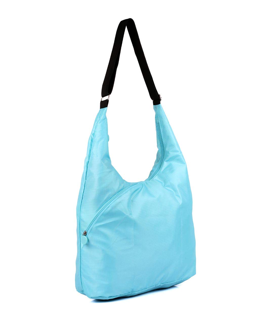 Foldable Travel Hobo Crossbody Bag - Packable & Lightweight for Women, Blue | Perfect for Commuting, Shopping & Weekend Getaways