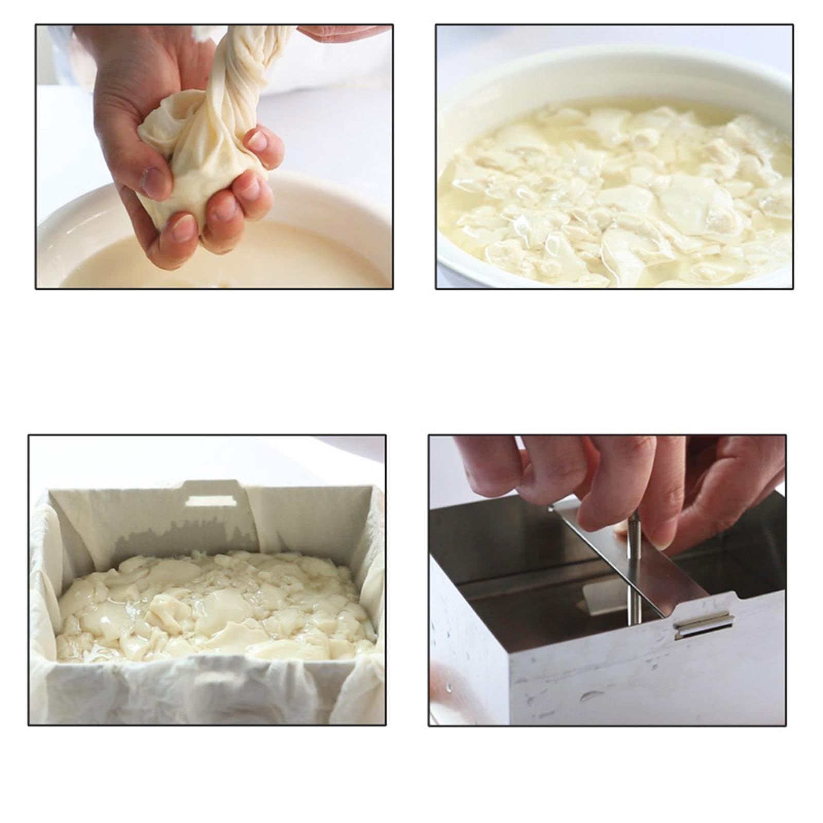 **CALANDIS® Tofu Press for Firm & Extra Firm Tofu – DIY Tofu Maker Kit, Fast & Easy Kitchen Tool (16x12x9cm) | Perfect for Vegan, Keto & Meal Prep**