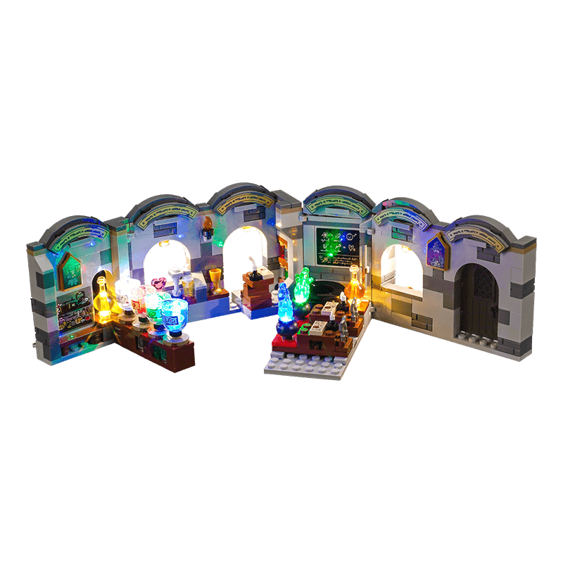 LEGO Harry Potter Hogwarts Castle Potions Class 76431 Light Kit - DIY Lighting Set for LEGO Building Blocks - Perfect for Home Decor, Gift Giving, and Harry Potter Fans Collection