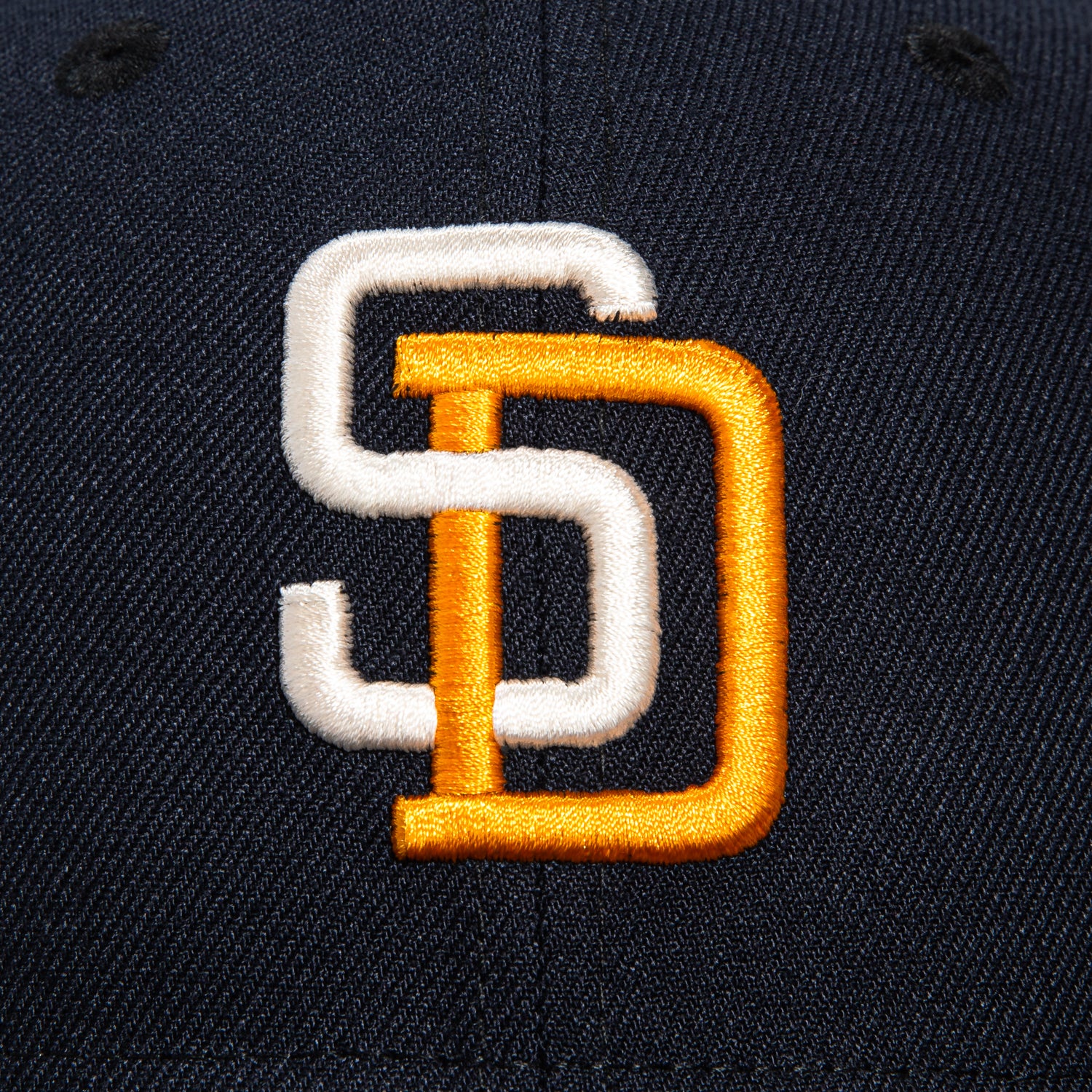 New Era 59Fifty San Diego Padres MLB Baseball Cap - Navy Blue Cooperstown Collection with Patch | Official Licensed Hat for Men & Women | Perfect for Baseball Games, Sports Fans & Streetwear Fashion