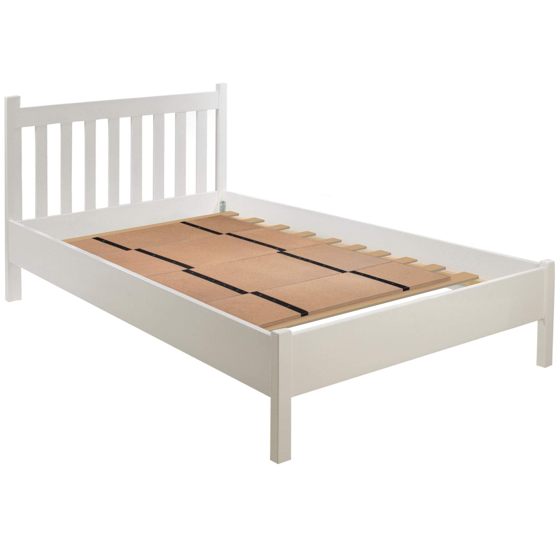 DMI Foldable Box Spring & Bunkie Board - Full Size Bed Support Slats (60