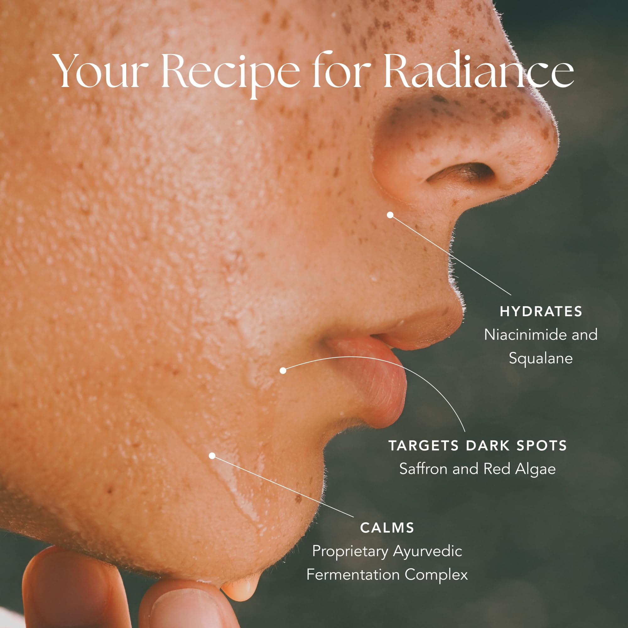 RANAVAT Radiant Rani Brightening Saffron Facial Essence - Hydrating Milk Toner with Niacinamide & Squalane for Moisturizing & Calming Skin - Dark Spot Treatment for Brighter Complexion - Perfect for Daily Skincare Routine & Nighttime Regimen (0.17 oz)