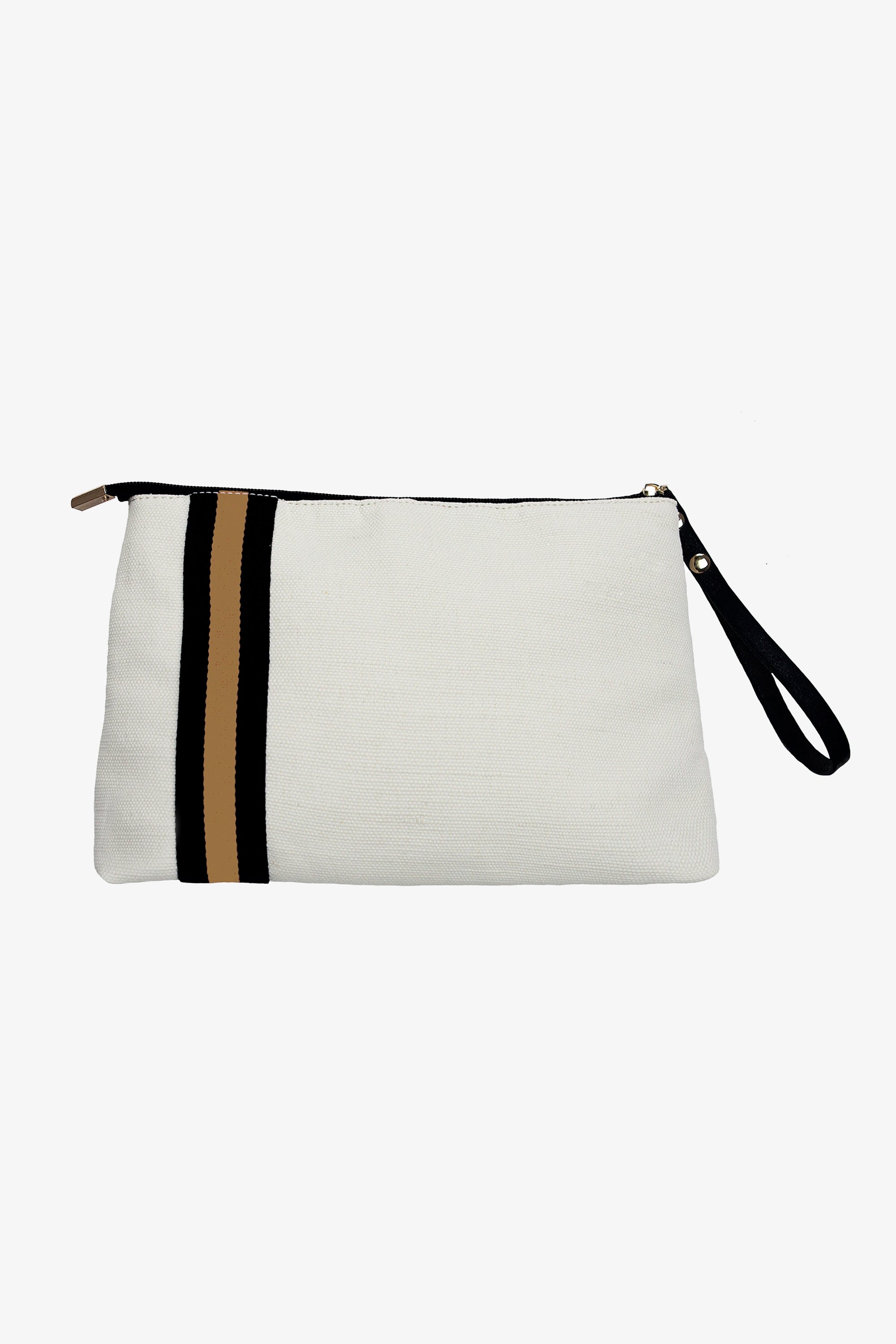 Elegant Black and Gold Wristlet - Stylish Clutch for Women | Perfect for Parties, Weddings & Evening Events