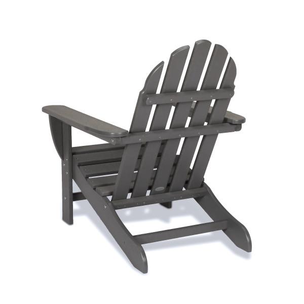 Polywood Classic Adirondack 3-Piece Outdoor Furniture Set - Durable All-Weather Patio Chairs for Garden, Poolside & Backyard Relaxation