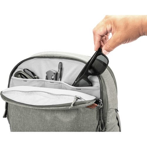 Peak Design 30L Travel Backpack - Waterproof Hiking Backpack with Laptop Compartment & Anti-Theft Design, Sage Green - Perfect for Camping, Business Trips & Air Travel