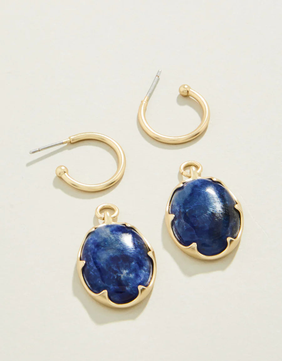 Elegant Coralie Blue Earrings for Women - Dainty Stud Earrings for Daily Wear, Gift Giving & Special Occasions