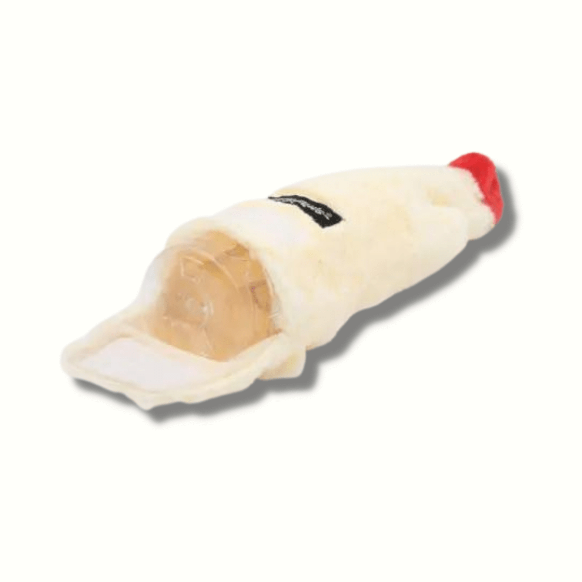ZippyPaws Christmas Happy Hour Crusherz Squeaky Dog Toy with Elf Nog - Fun Holiday Chew Toy for Small & Medium Dogs - Perfect for Christmas Playtime & Gift Giving