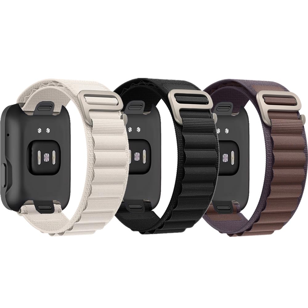 Premium Alpine Loop Band for Apple Watch Ultra 2/1, Series 10/9/8/7/SE/6/5/4/3/2/1 - 49mm 46mm 45mm 44mm 42mm 41mm 40mm 38mm - Durable Nylon Sport Strap for Men & Women - Perfect for Hiking, Running & Outdoor Activities