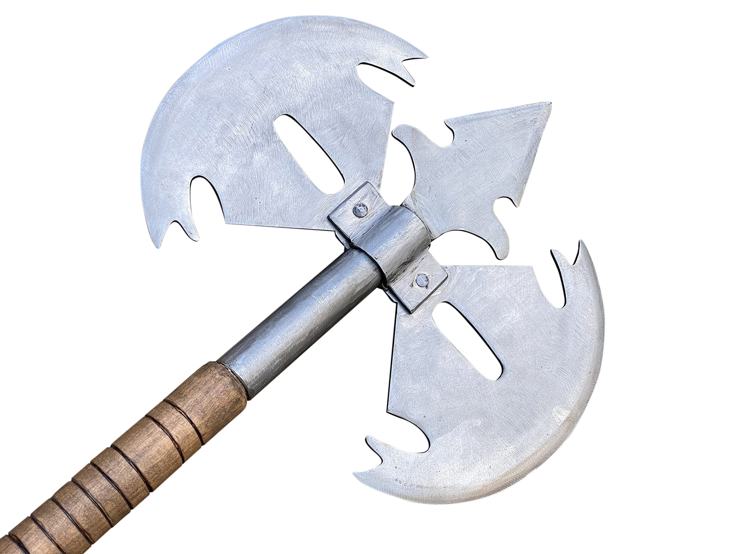High-Quality Cosplay Axe Prop - Perfect for DIY, Vampire Costumes, Birthday & Christmas Gifts - Durable Steel Collectible for Display (Great for Halloween, Cosplay Events & Home Decor)