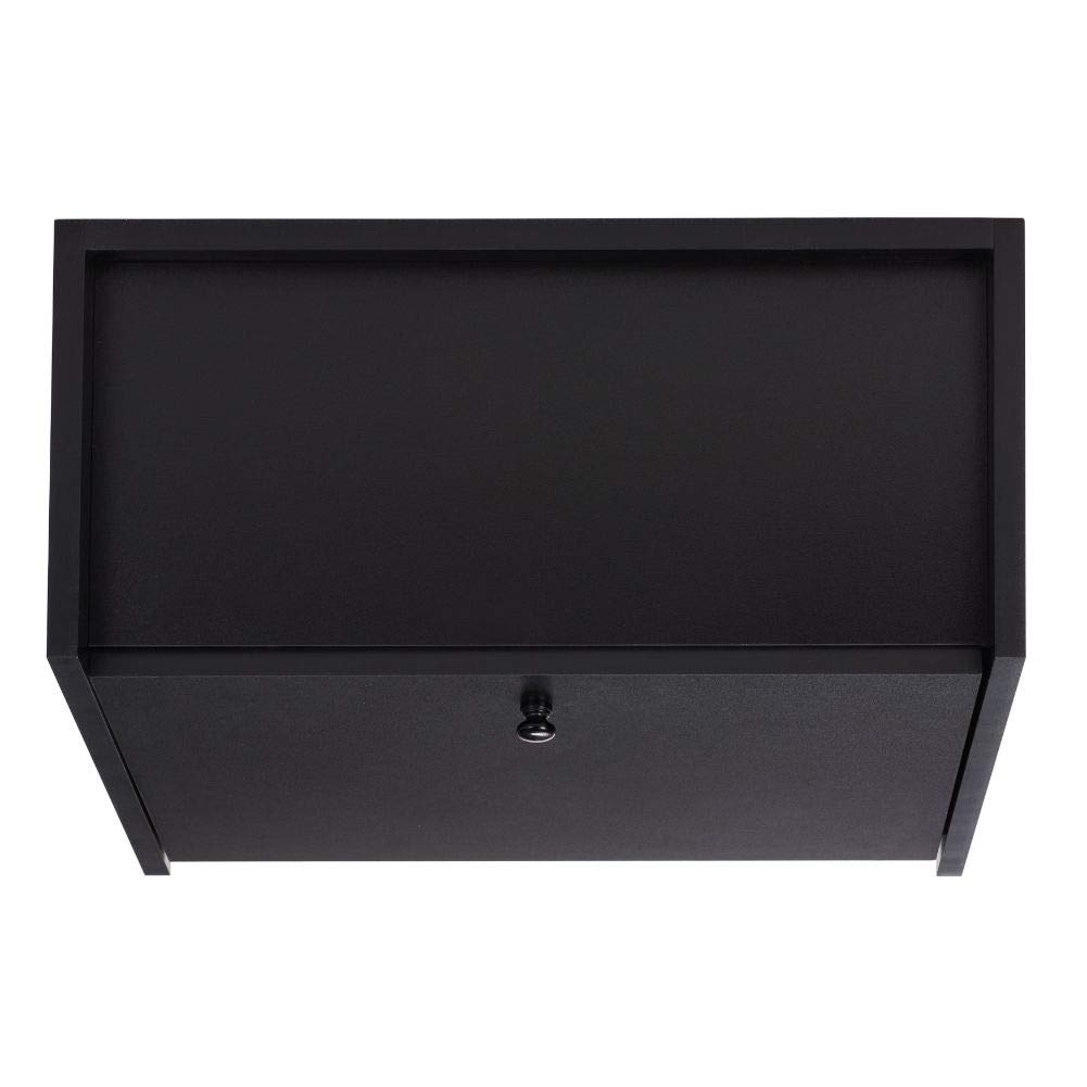 Safavieh Home Xander Modern Black Secretary Desk - Stylish Writing Desk for Home Office, Study & Workspace - Perfect for Small Spaces & Apartment Living