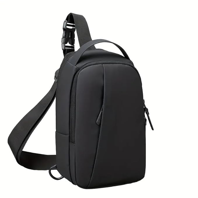 Anti Theft Travel Backpack with USB Charging Port - Waterproof Lightweight Sling Bag for Men & Women - Perfect for Hiking, Commuting & Everyday Use