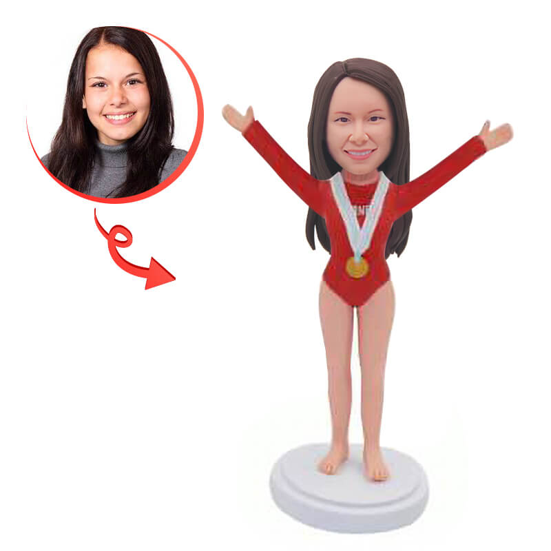 Custom Sports Champion Bobblehead - Personalized Figurine for Baseball, Basketball & Football Fans - Perfect for Office Desk Decor, Sports Memorabilia Collection & Fan Gifts