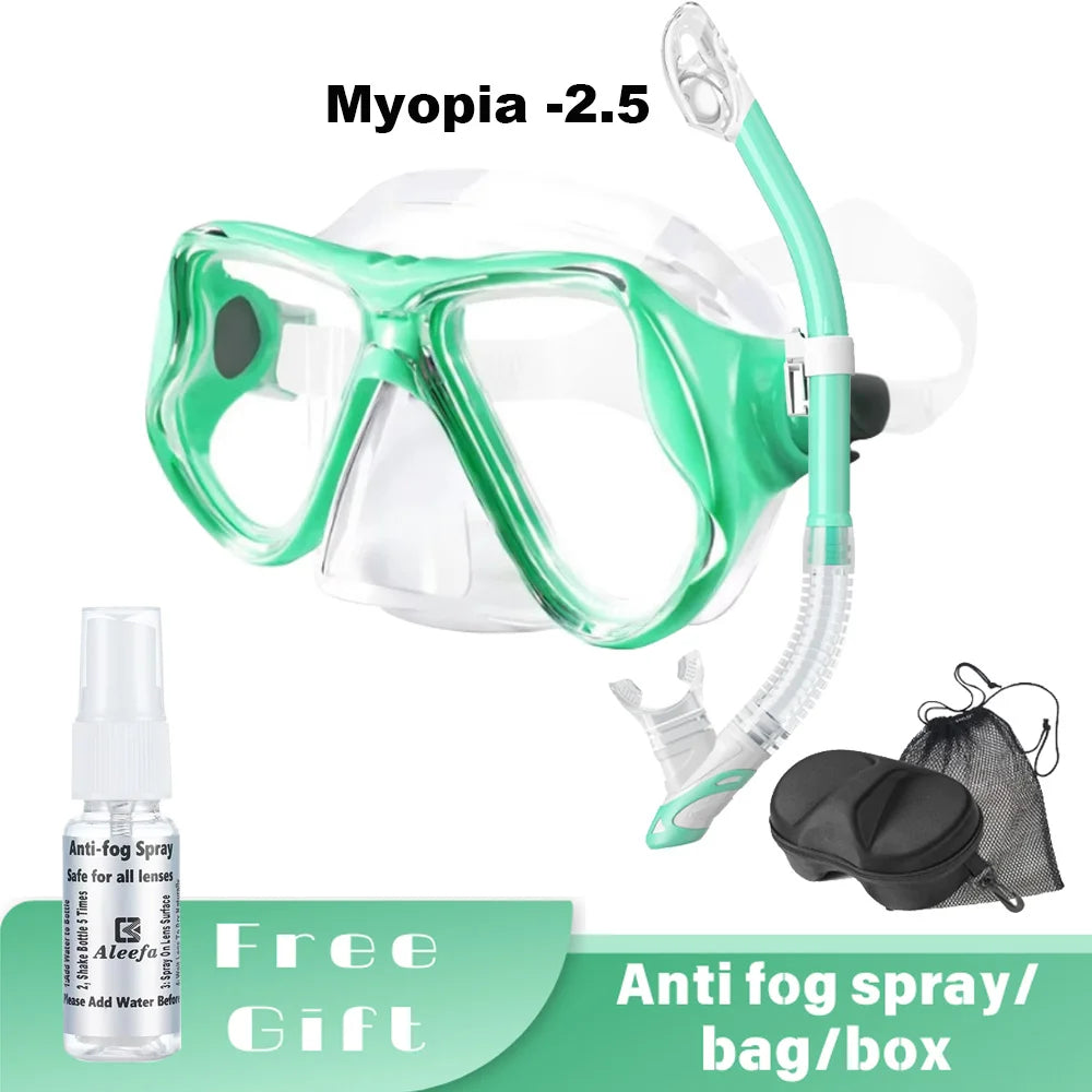 Aleefa Women's Swim Goggles - Anti-Fog Silicone Frame & Tempered Resin Lens for Swimming, Snorkeling, and Water Sports (Model 66202) - Perfect for Pool, Beach, and Outdoor Water Activities
