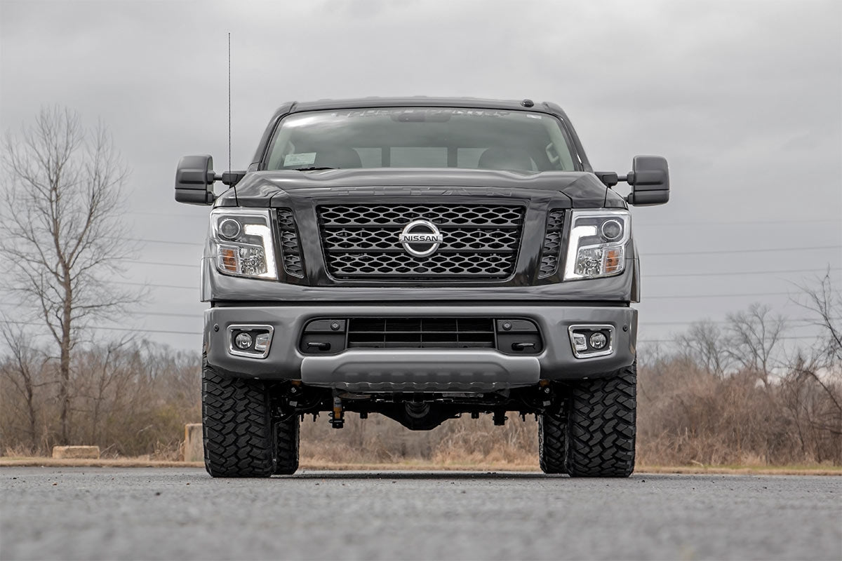Nissan Titan 3 Inch Lift Kit with N3 Shocks | Compatible with 2WD/4WD Models (2004-2024) | Part# 83430 | Off-Roading & Truck Enhancement Upgrade