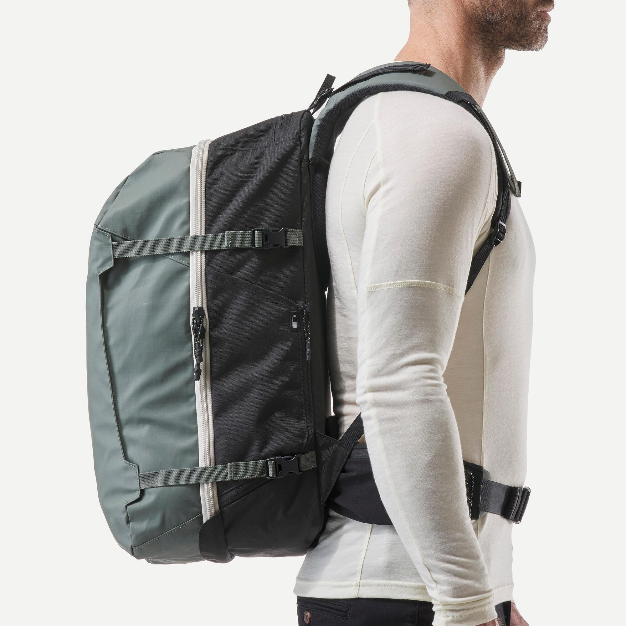 Forclaz Travel 500 40L Organizer Backpack - Lightweight Hiking & Camping Gear for Outdoor Adventures