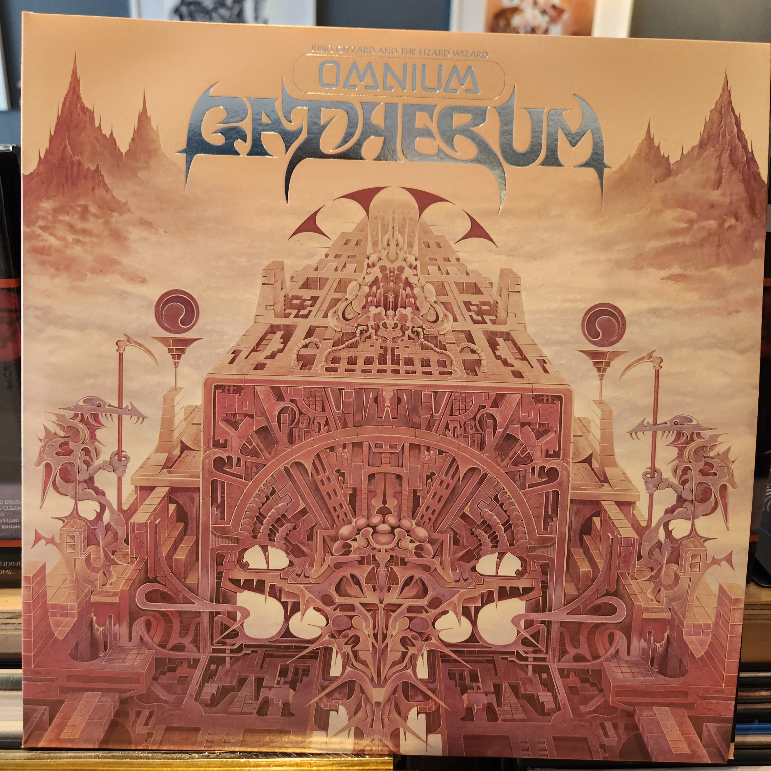King Gizzard and the Lizard Wizard - Omnium Gatherum Vinyl LP Record | Limited Edition Psychedelic Rock Music Album | Perfect for Vinyl Collectors & Music Enthusiasts