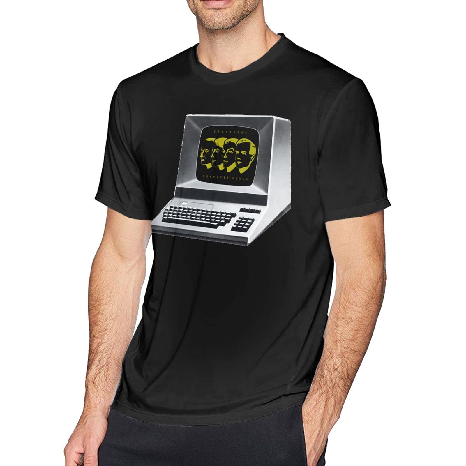 Custom Men's Crewneck Short-Sleeve T-Shirts - Soft Cotton Casual Tees for Everyday Wear, Gym & Street Style
