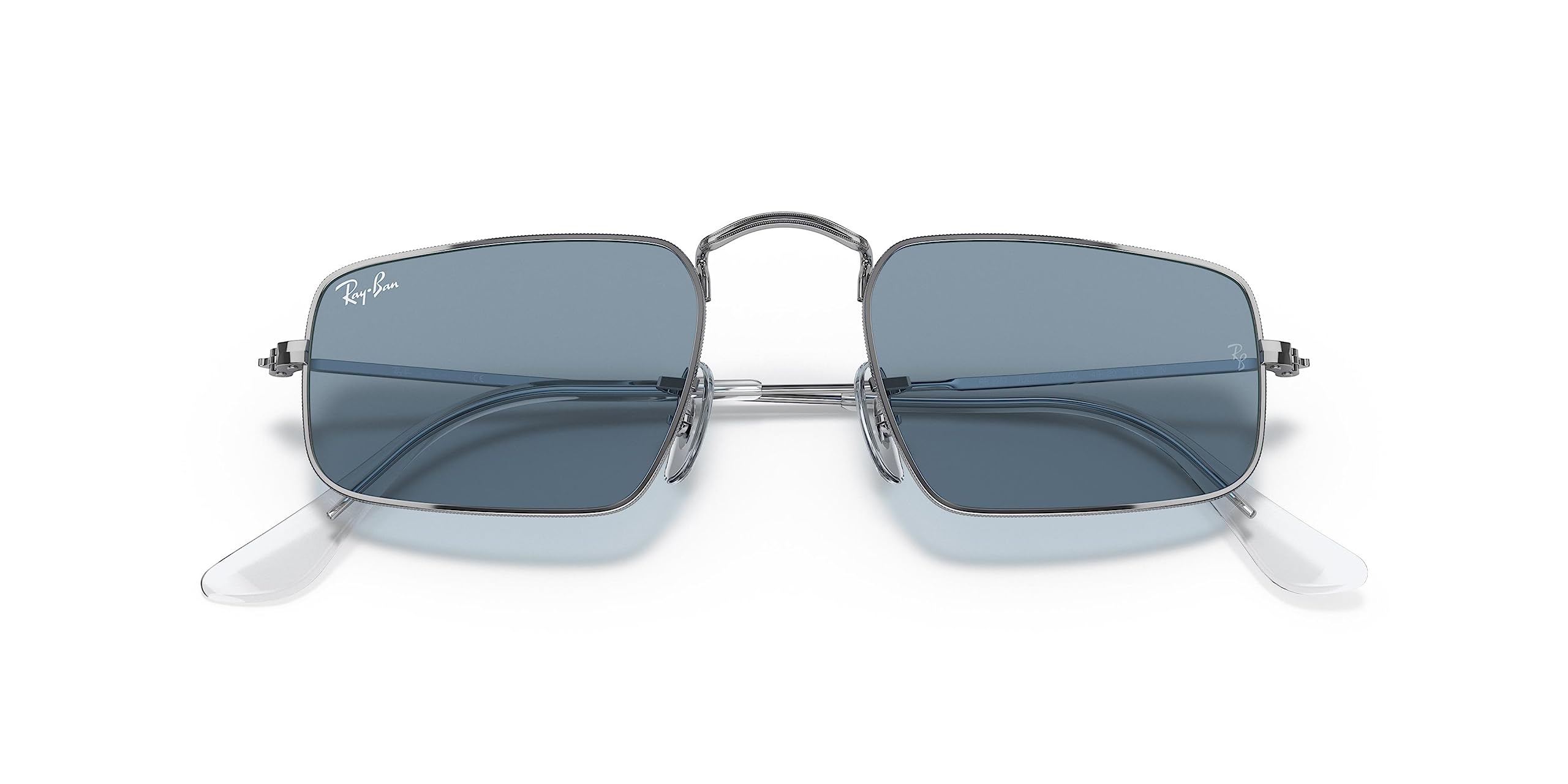 Ray-Ban RB3957 Julie Rectangular Sunglasses for Women - Polarized UV Protection - Classic Fashion Shades for Driving, Beach & Outdoor Activities