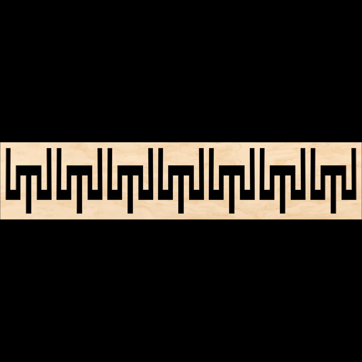 Victory Fretwork Moulding - Decorative Wood Trim for Home & Furniture - Perfect for DIY Projects, Wall Decor, and Cabinet Accents