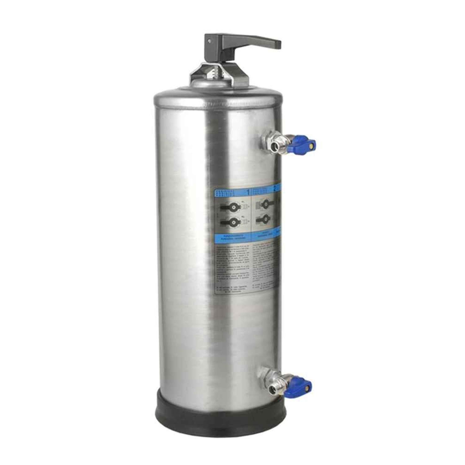 Best Water Softener System for Home - Stainless Steel Salt-Free Water Conditioner | Removes Hard Water Stains & Protects Pipes | Ideal for Kitchen, Bathroom & Laundry Use