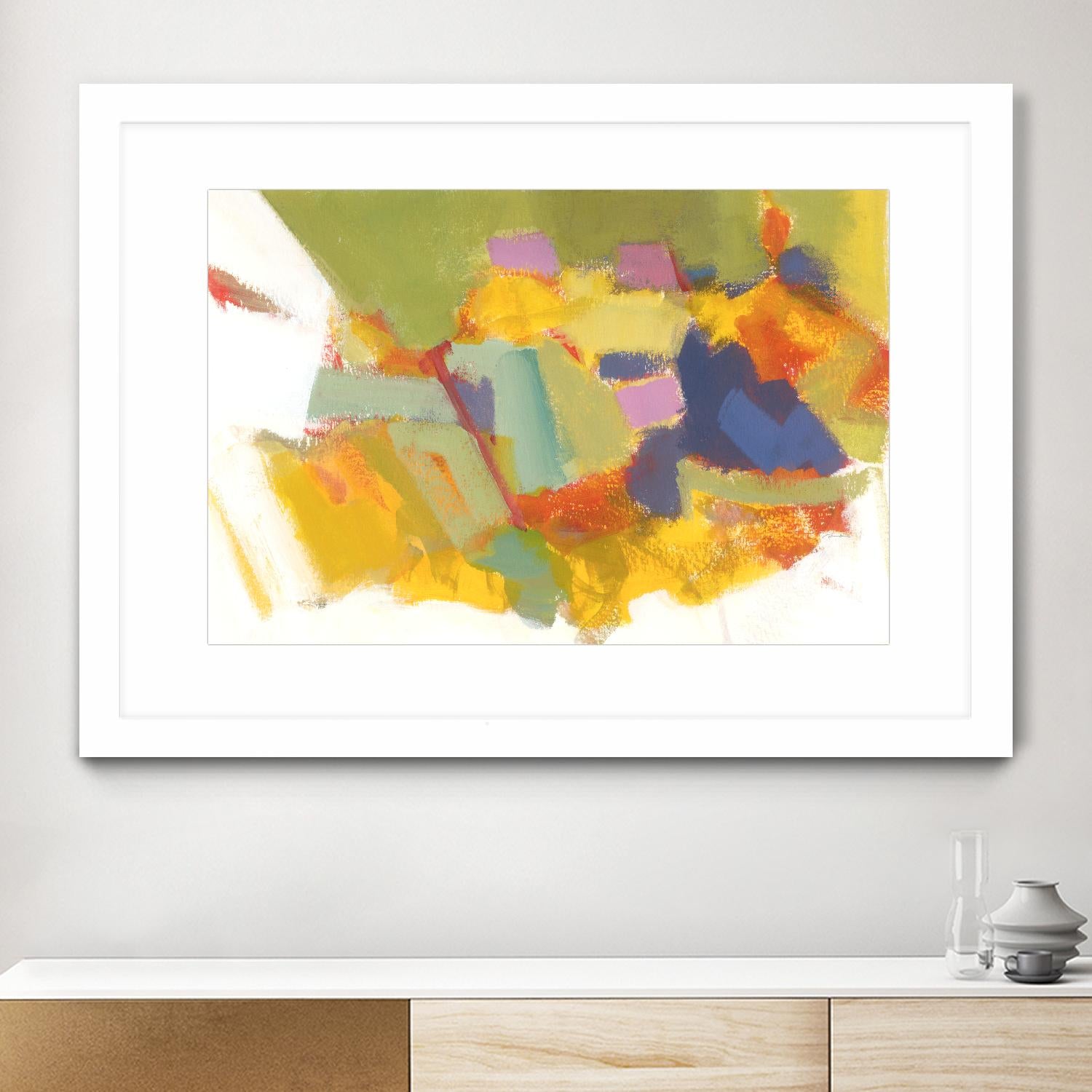 Abstract Art Print - Modern Wall Decor for Living Room, Bedroom & Office | High-Quality Canvas Painting for Home & Office Decor