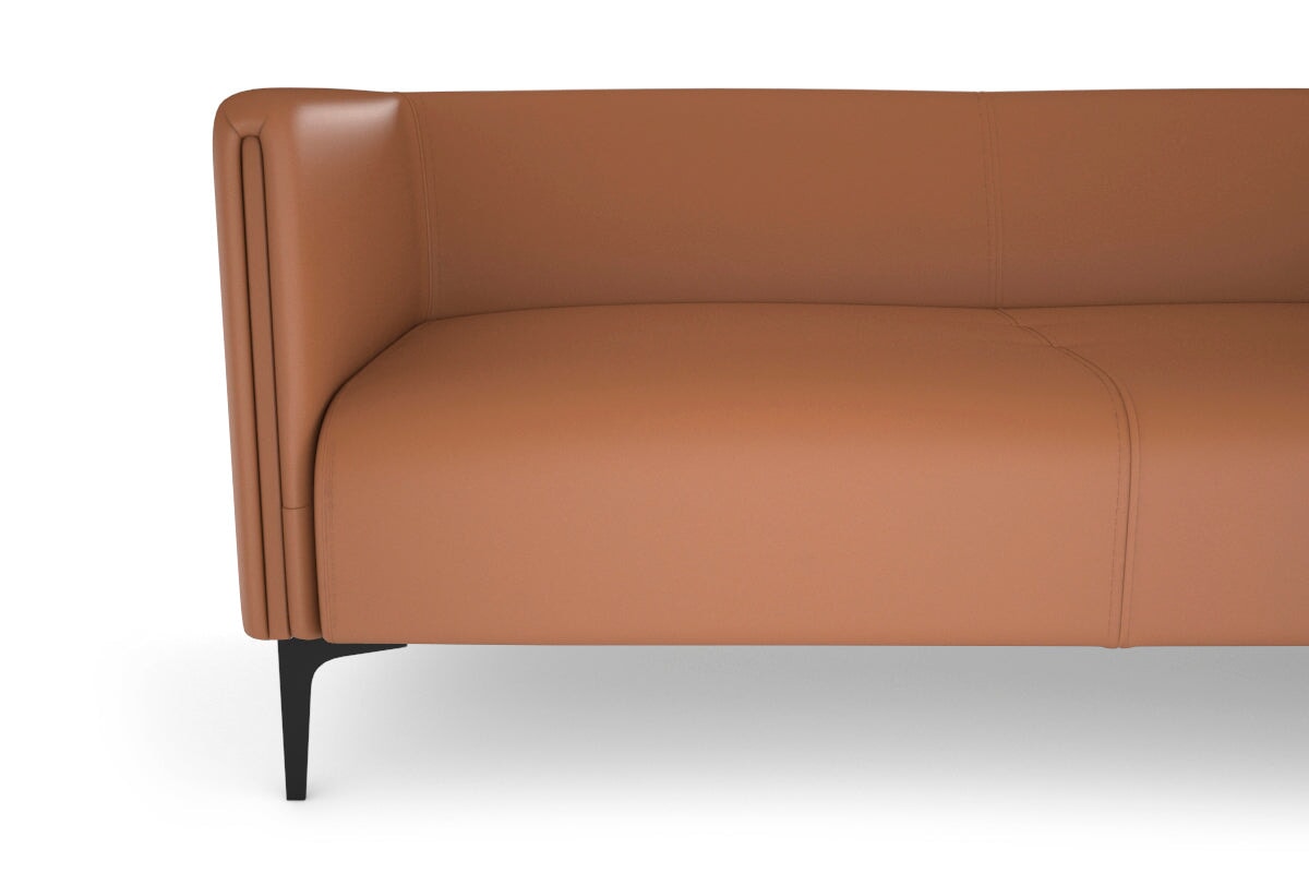 Drej 2.0 Lounge Chair with Square Arms - Triple Seating Modern Sofa for Living Room, Lounge & Office Comfort