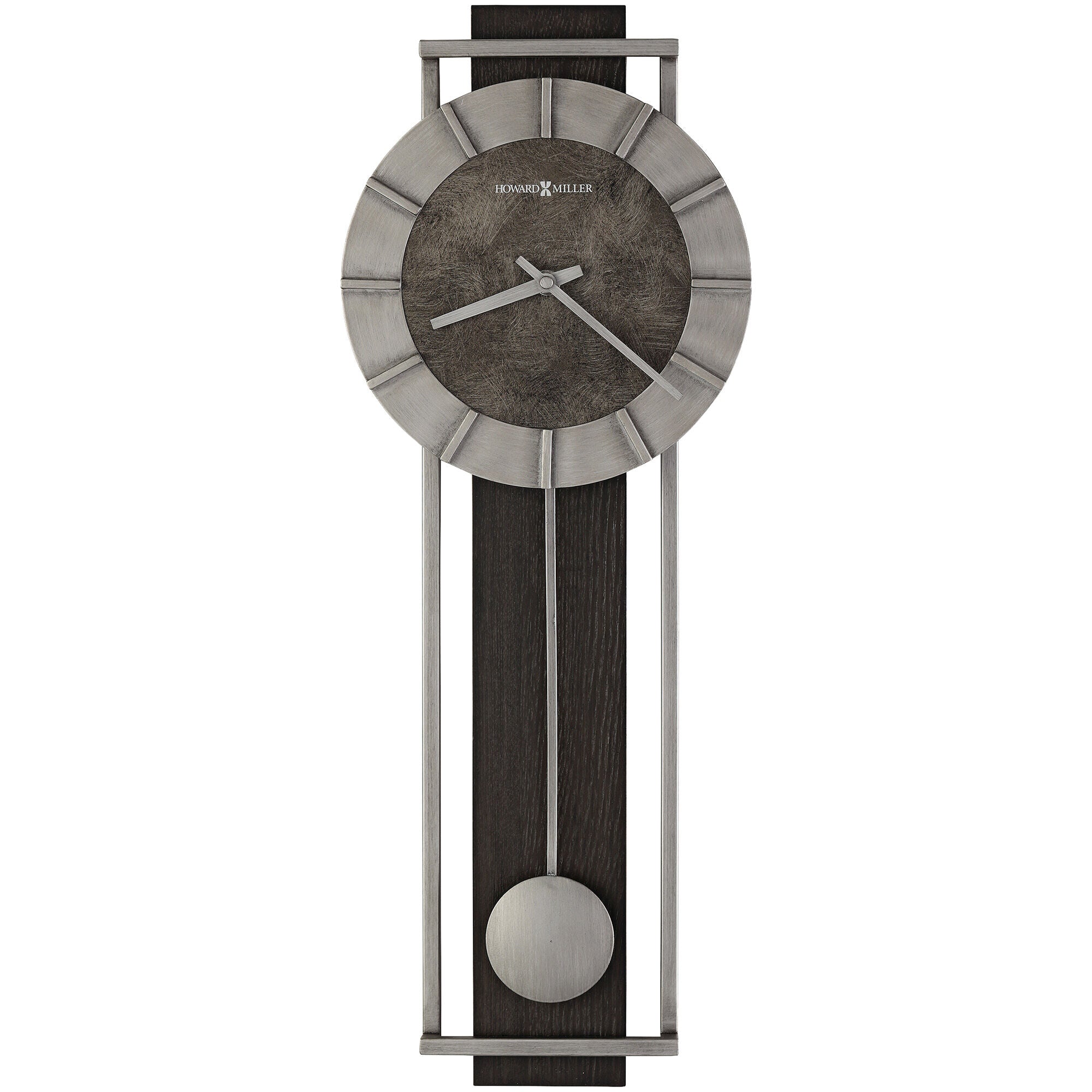 Oscar Wheel Wall Clock - Vintage Industrial Design, Silent Non-Ticking, Battery Operated - Perfect for Living Room, Bedroom, Office Decor