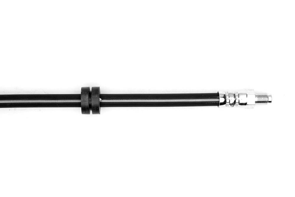 Dynamic Friction Company Front Brake Line Hose 350-31006 - High Performance Brake Hose for Cars, Trucks & SUVs - Perfect for Off-Roading & Daily Commuting