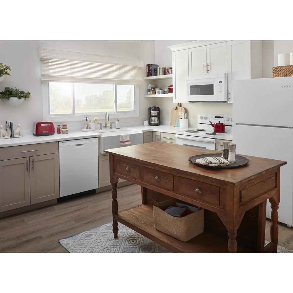 Amana ADB1400AMW Built-in Dishwasher with Triple Filter Wash System - Energy Efficient, Quiet Operation for Kitchens, Restaurants & Home Use