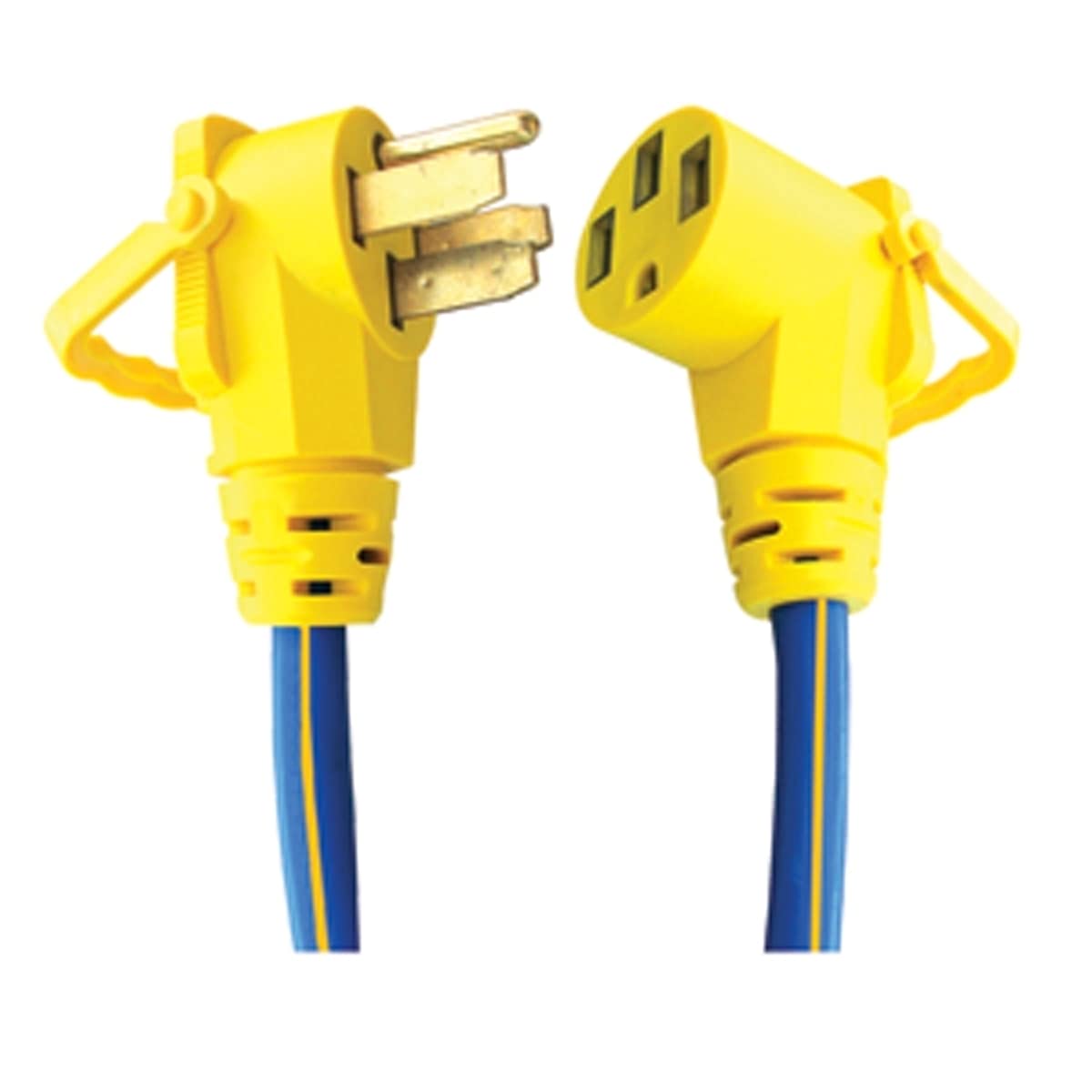AP Products 16-00511 Pro Series Heavy Duty RV Power Cord - 15 Amp, 125V, 10ft Extension Cord for Campers, Trailers & Motorhomes - Weatherproof Outdoor Electrical Cord for RV Hookups & Shore Power Connections