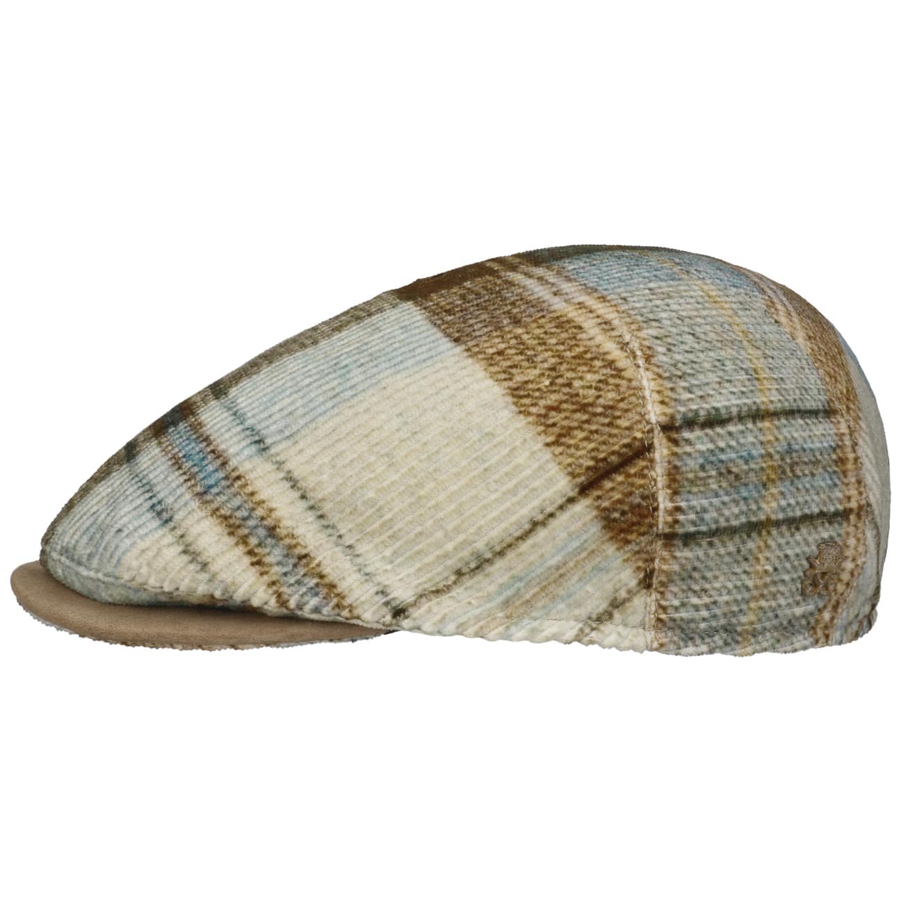 Mayser Marzio Flat Cap Zechbauer - Premium Wool Fedora Hat for Men | Classic Vintage Style for Outdoor Activities, Travel & Fashion