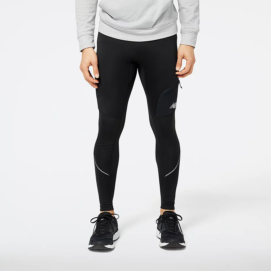 Men's Running Tights with Heat Retention & Impact Support - Perfect for Cold Weather Training & Marathon Running