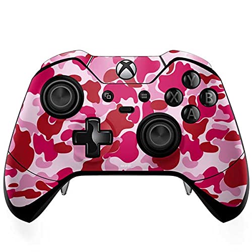 Skinit Custom Gaming Skin for Xbox One Elite Controller - Pink Street Camo Design | Protective Decal Cover | Perfect for Gamers & Collectors