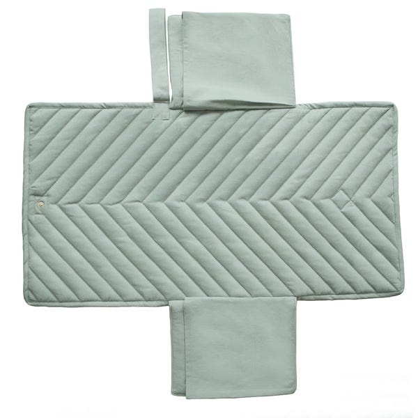 Mushie Portable Baby Changing Pad - Waterproof & Travel-Friendly Diaper Mat for On-the-Go Parents - Perfect for Nursery, Travel, and Outdoor Use