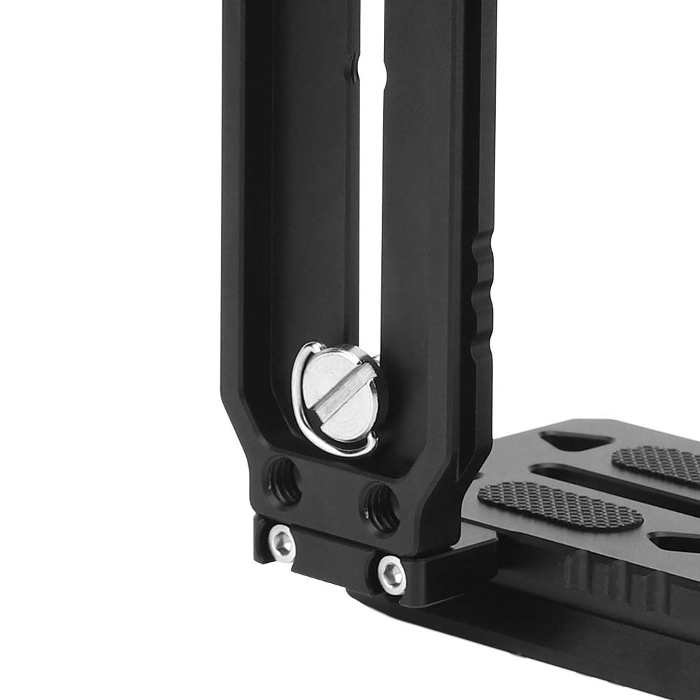 Luqeeg Vertical Shooting Camera Plate - Compatible with Zhiyun Weebill & Weebill S Stabilizers for DSLR & Mirrorless Cameras - Perfect for Vlogging, Live Streaming & Portrait Photography