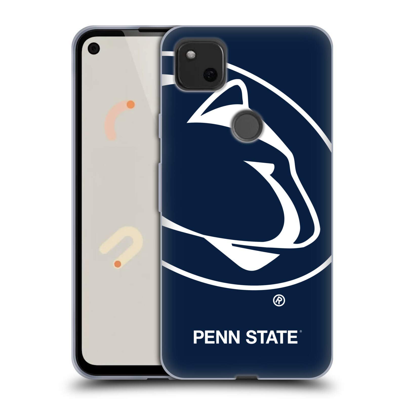 PSU Pixel 4a Case - Officially Licensed Penn State Soft Gel Cover for College Fans