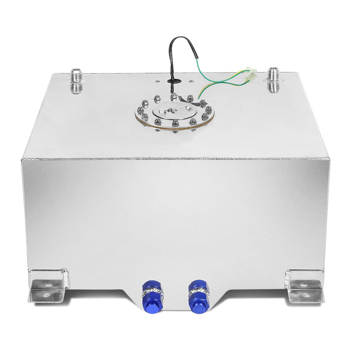 DNA MOTORING 15 Gallon Aluminum Top-Feed Fuel Cell Gas Tank - 19.75