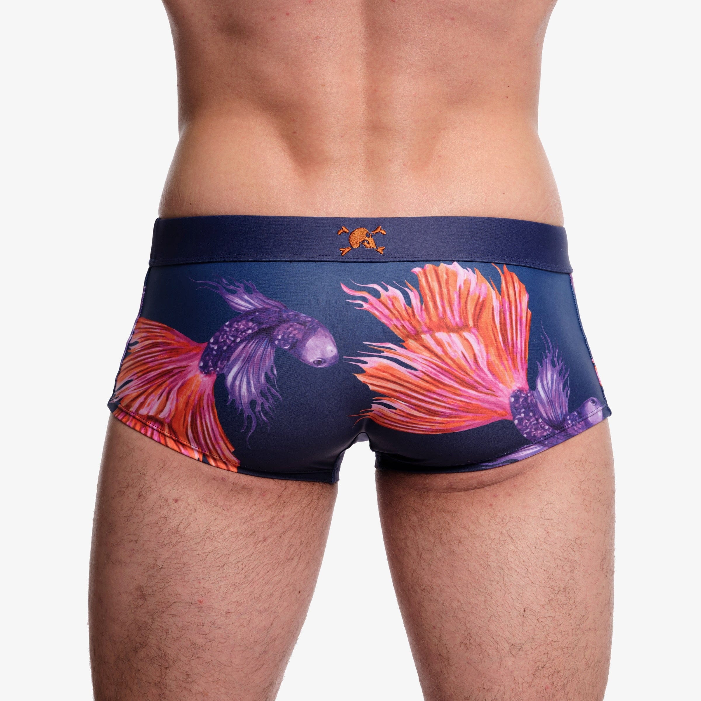Premium Navy Blue Swim Trunks for Men - Quick Dry, Comfortable & Stylish - Perfect for Beach, Pool, Gym & Water Sports